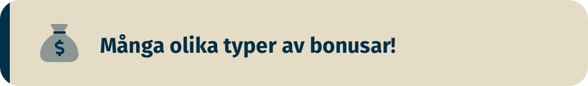 på ett casino med swish finns det massor av bonusar